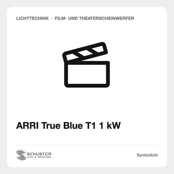 ARRI True Blue T1 1 kW