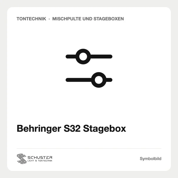 Behringer S32 Stagebox