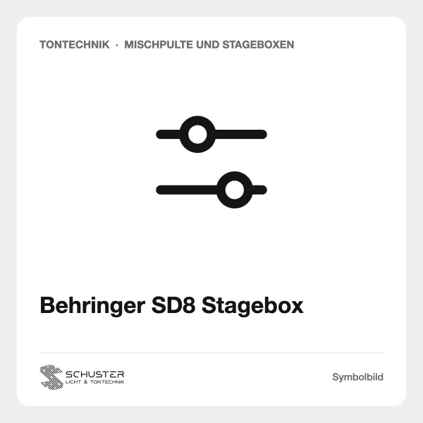 Behringer SD8 Stagebox
