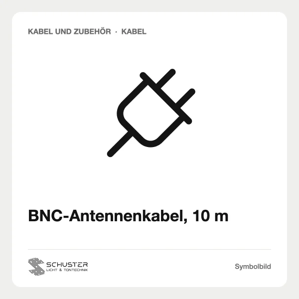 BNC-Antennenkabel, 10 m