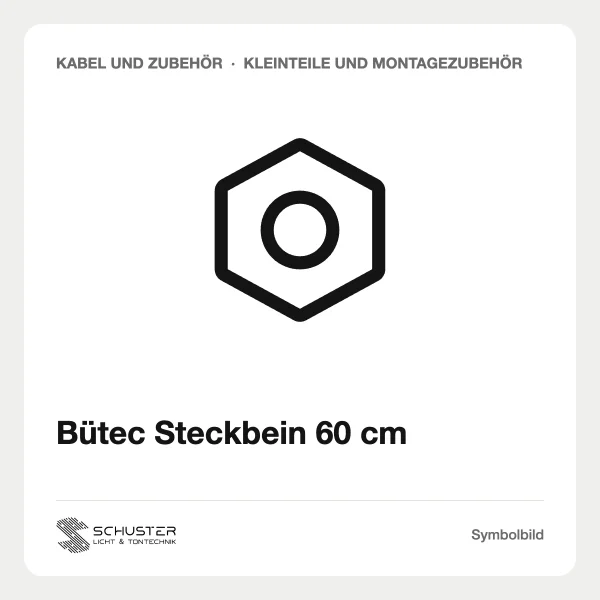 Bütec Steckbein 60 cm