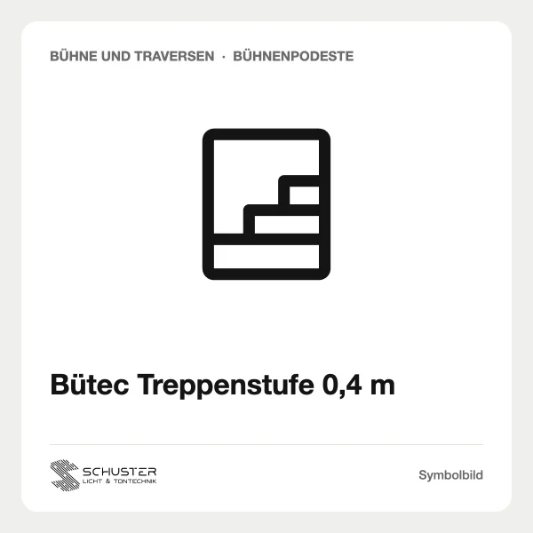 Bütec Treppenstufe 0,4 m