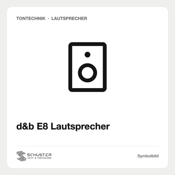 d&b E8 Lautsprecher