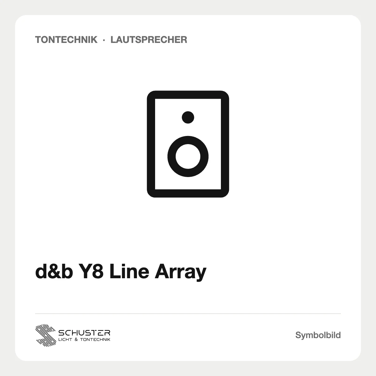 d&b Y8 Line Array