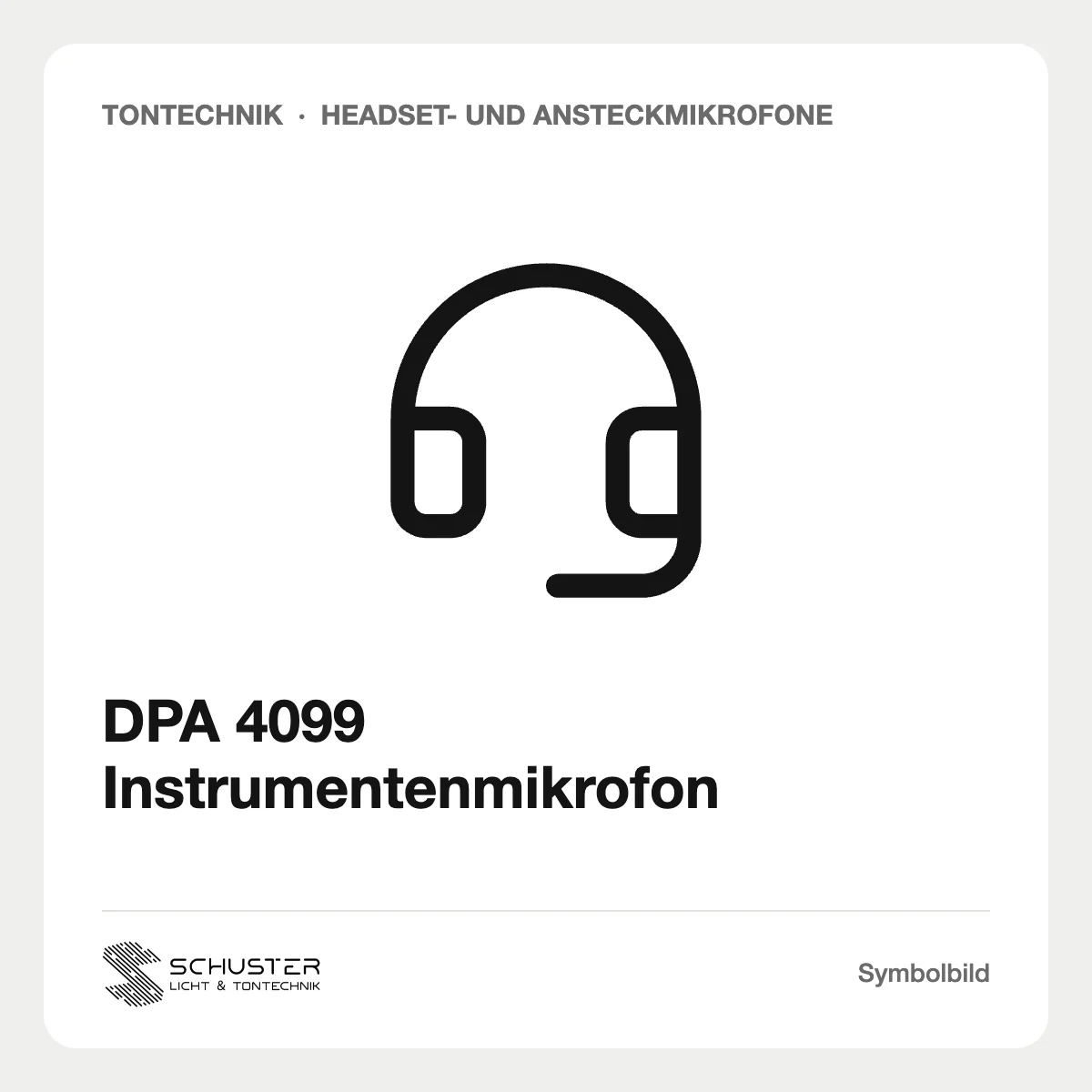 DPA 4099 Instrumentenmikrofon