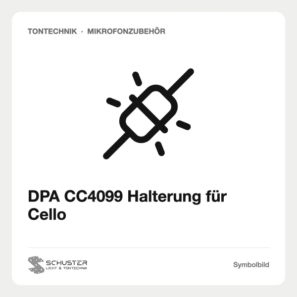 DPA CC4099 Halterung für Cello