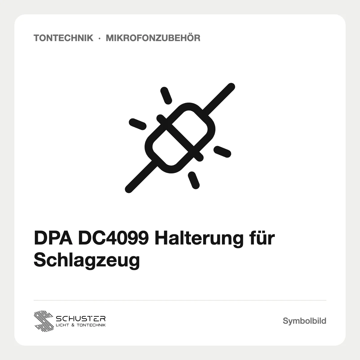 DPA DC4099 Halterung für Schlagzeug