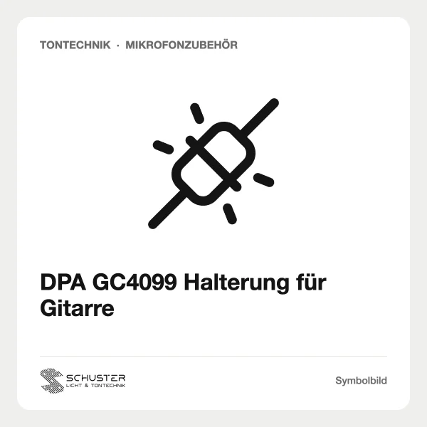 DPA GC4099 Halterung für Gitarre