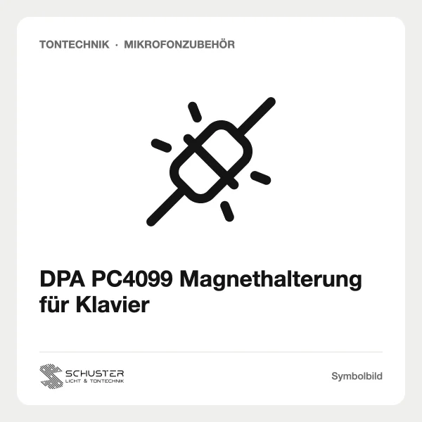 DPA PC4099 Magnethalterung für Klavier