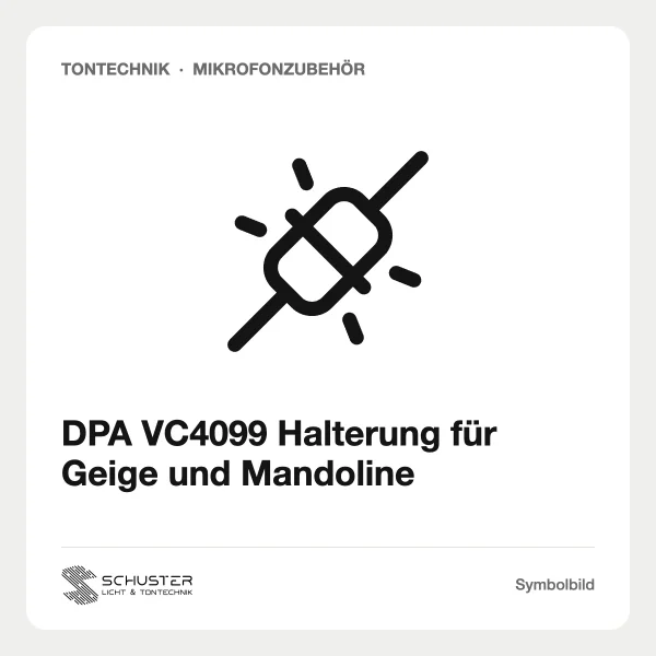 DPA VC4099 Halterung für Geige und Mandoline