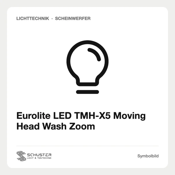 Eurolite LED TMH-X5 Moving Head Wash Zoom