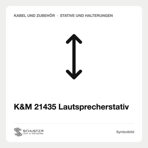 K&M 21435 Lautsprecherstativ