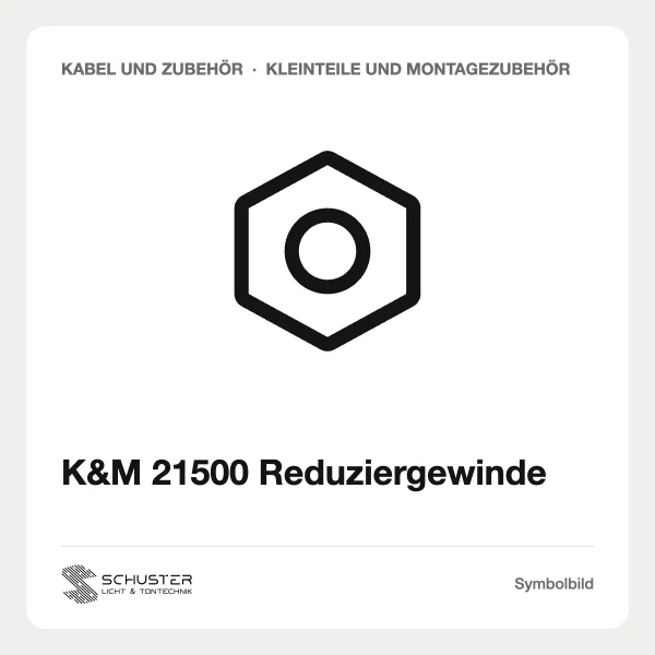 K&M 21500 Reduziergewinde