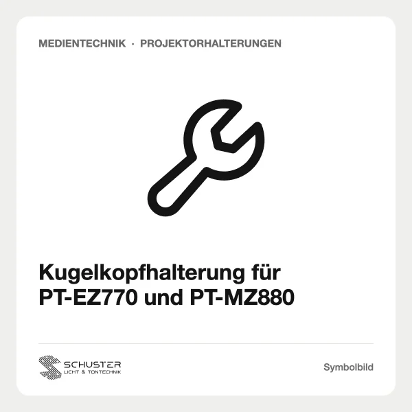 Kugelkopfhalterung für PT-EZ770 und PT-MZ880