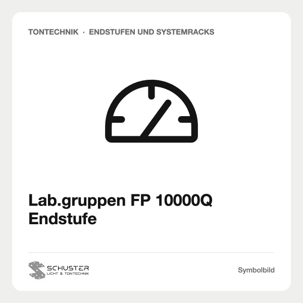 Lab.gruppen FP 10000Q Endstufe