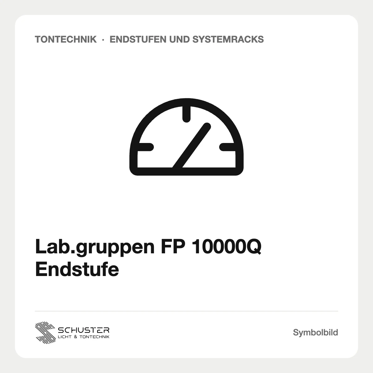 Lab.gruppen FP 10000Q Endstufe