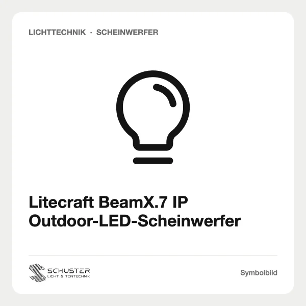 Litecraft BeamX.7 IP Outdoor-LED-Scheinwerfer