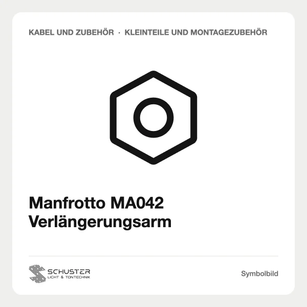 Manfrotto MA042 Verlängerungsarm