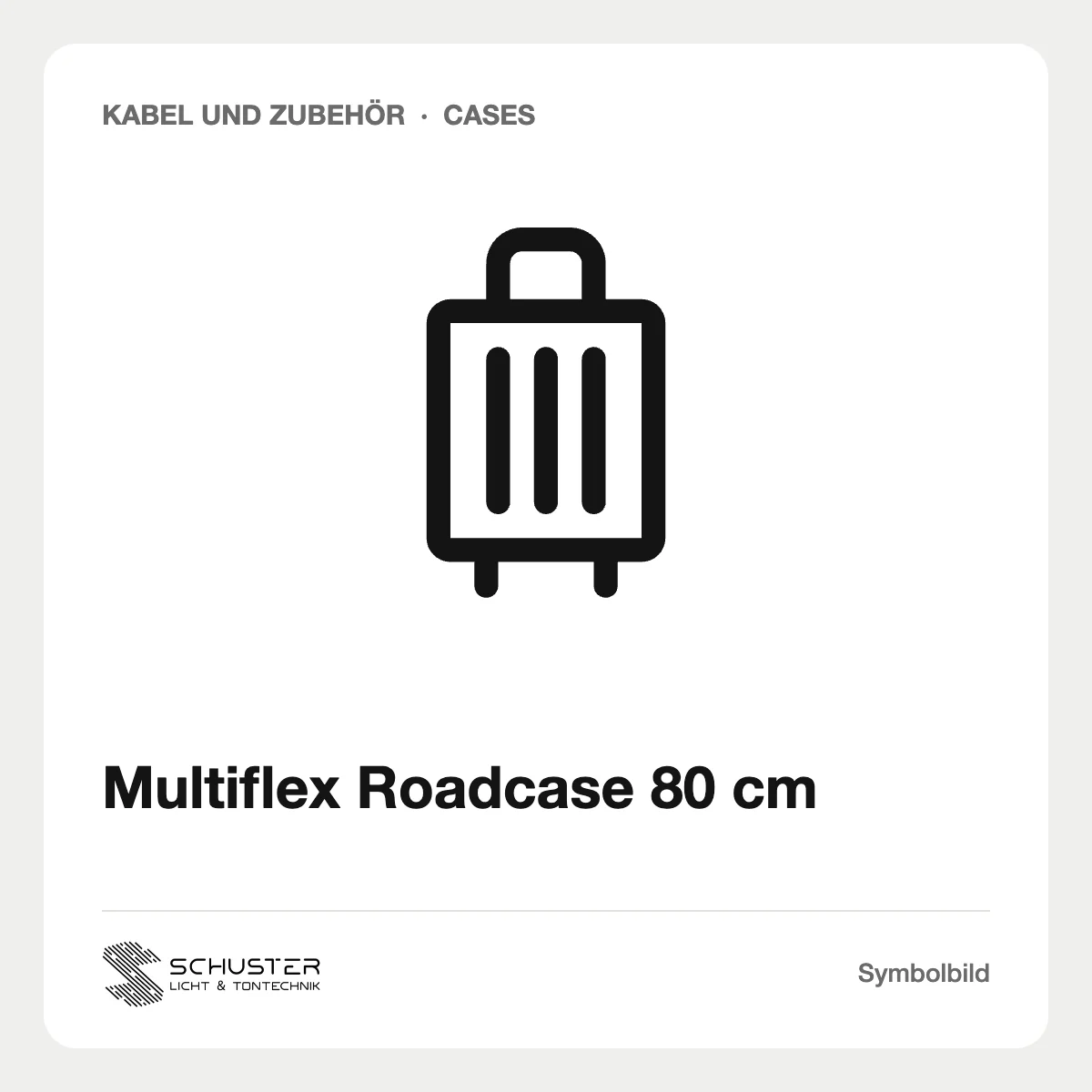 Multiflex Roadcase 80 cm