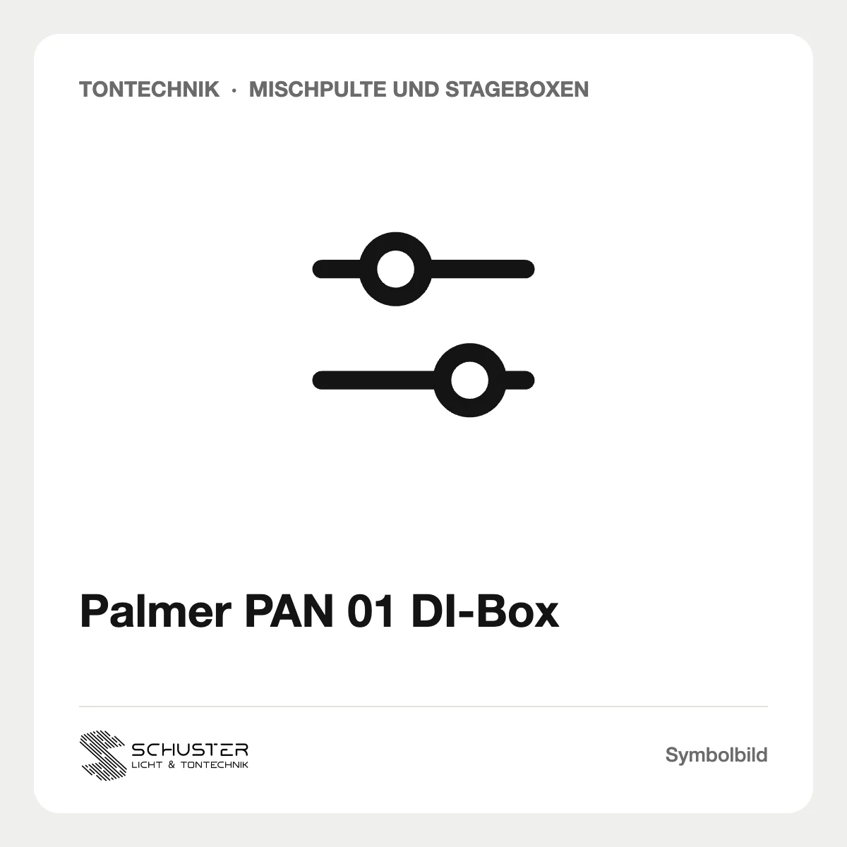 Palmer PAN 01 DI-Box