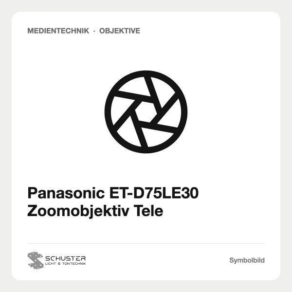 Panasonic ET-D75LE30 Zoomobjektiv Tele