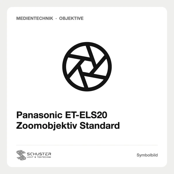 Panasonic ET-ELS20 Zoomobjektiv Standard