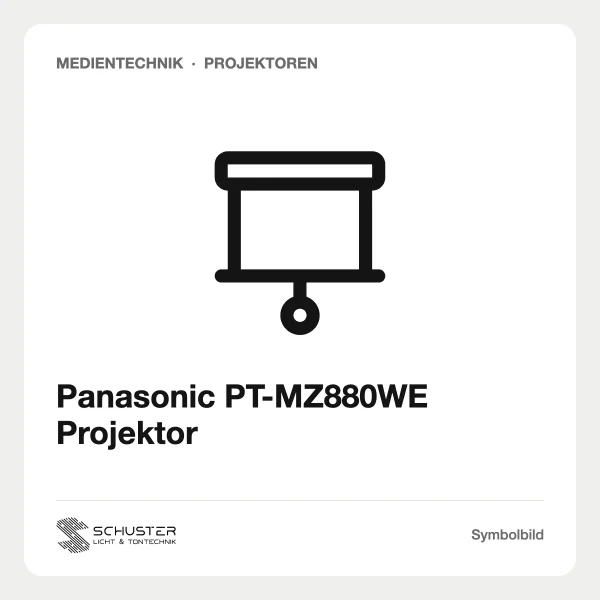Panasonic PT-MZ880WE Projektor
