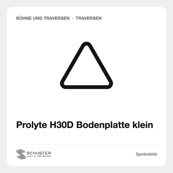 Prolyte H30D Bodenplatte klein