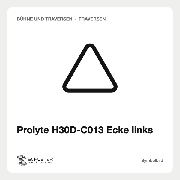 Prolyte H30D-C013 Ecke links