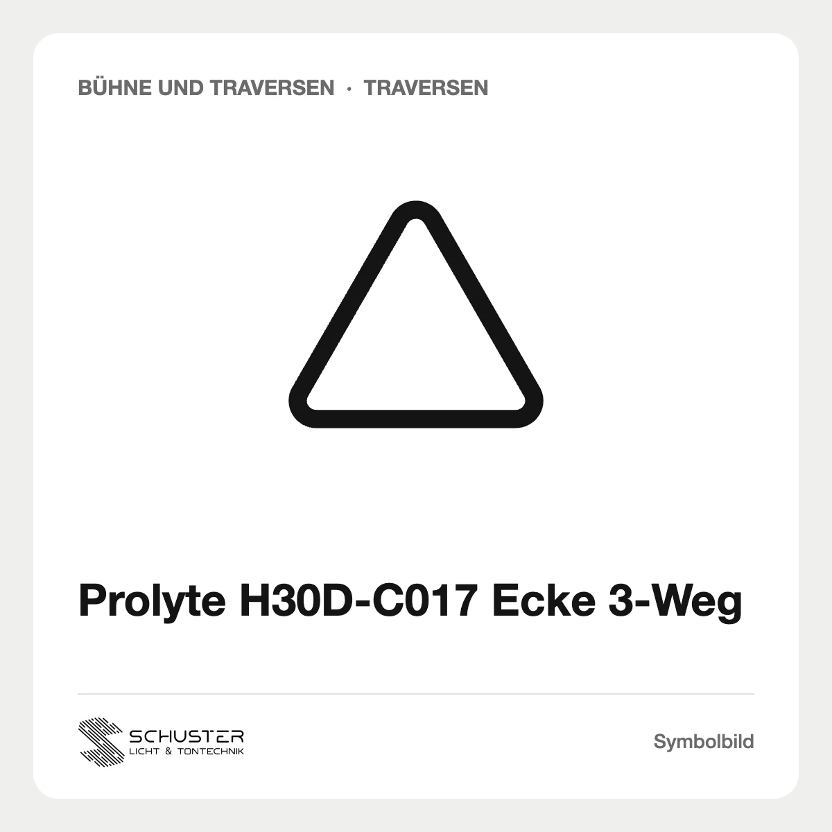 Prolyte H30D-C017 Ecke 3-Weg