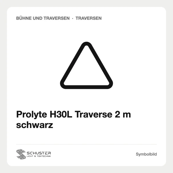 Prolyte H30L Traverse 2 m schwarz