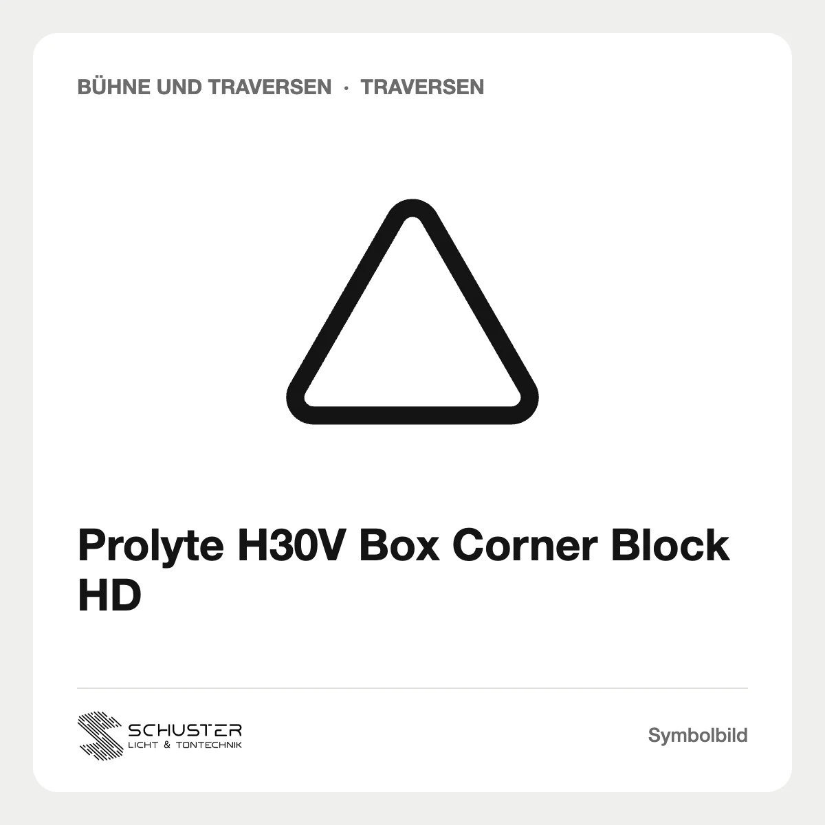 Prolyte H30V Box Corner Block HD
