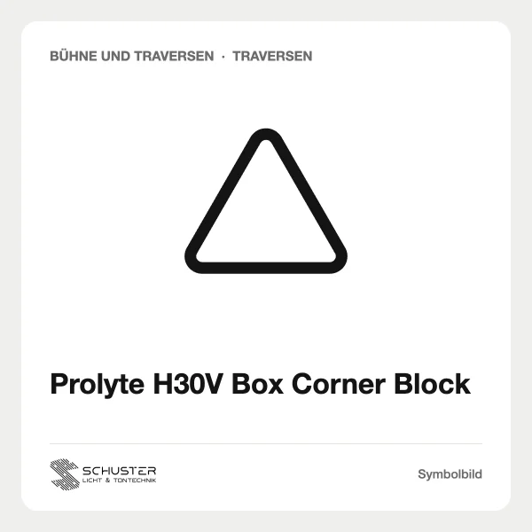 Prolyte H30V Box Corner Block