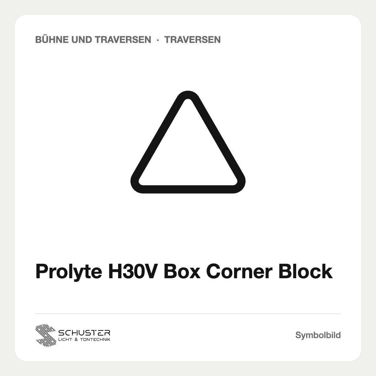 Prolyte H30V Box Corner Block