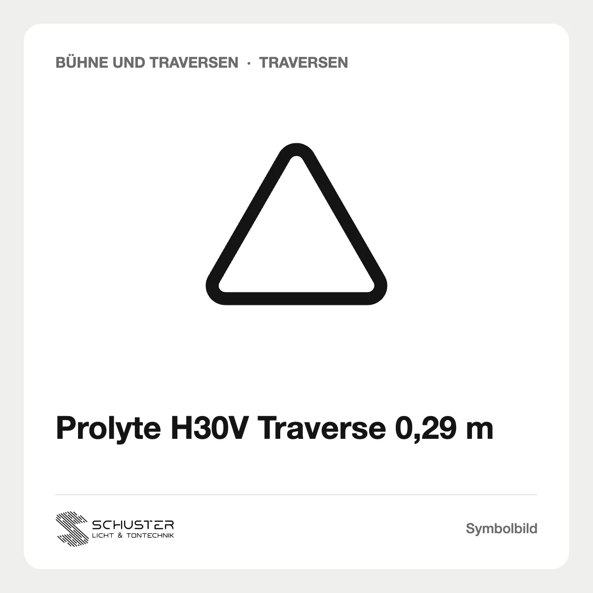 Prolyte H30V Traverse 0,29 m