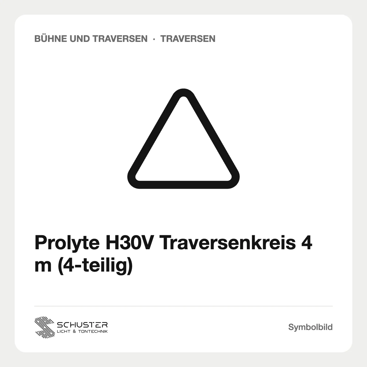 Prolyte H30V Traversenkreis 4 m (4-teilig)