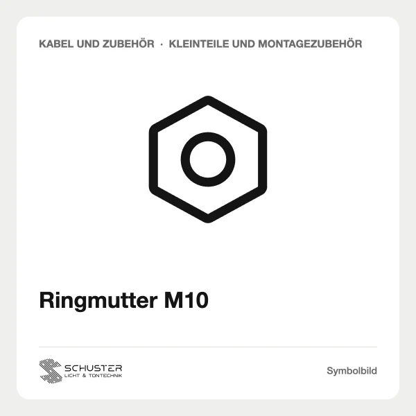 Ringmutter M10