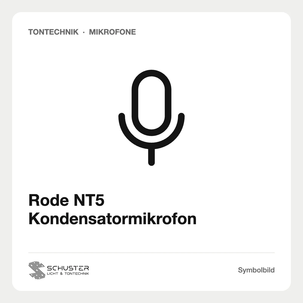Rode NT5 Kondensatormikrofon