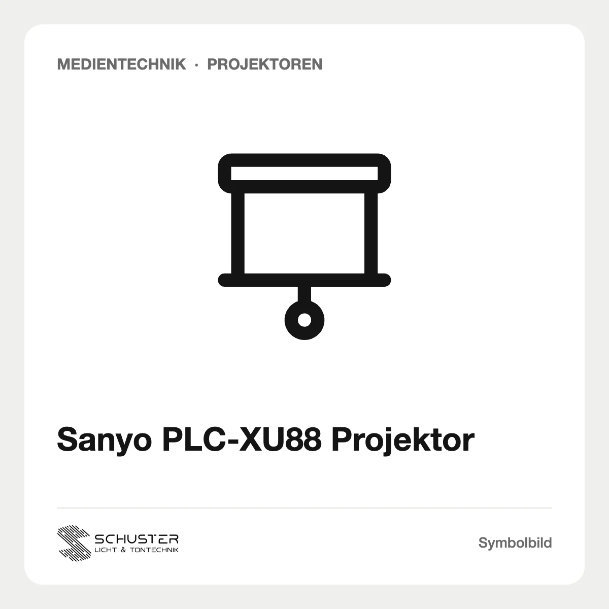 Sanyo PLC-XU88 Projektor