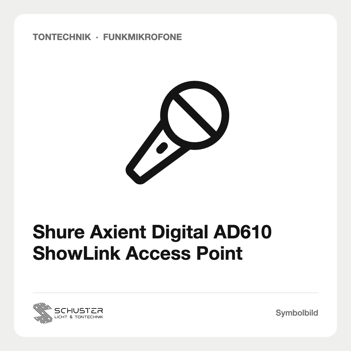 Shure Axient Digital AD610 ShowLink Access Point