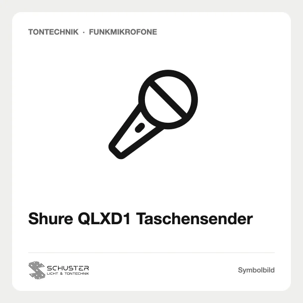 Shure QLXD1 Taschensender