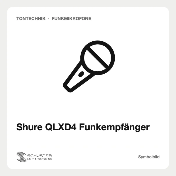 Shure QLXD4 Funkempfänger