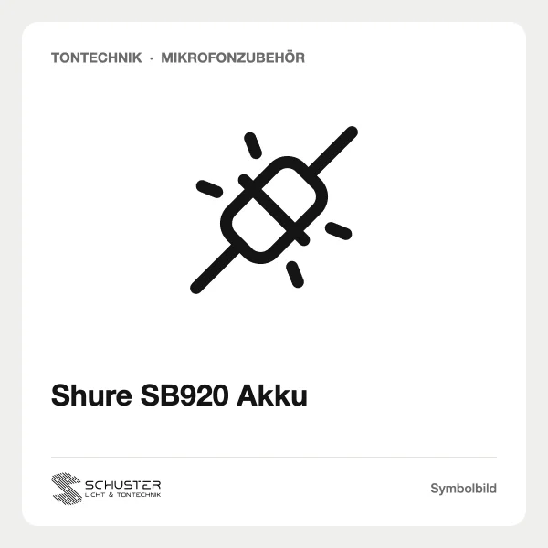 Shure SB920 Akku