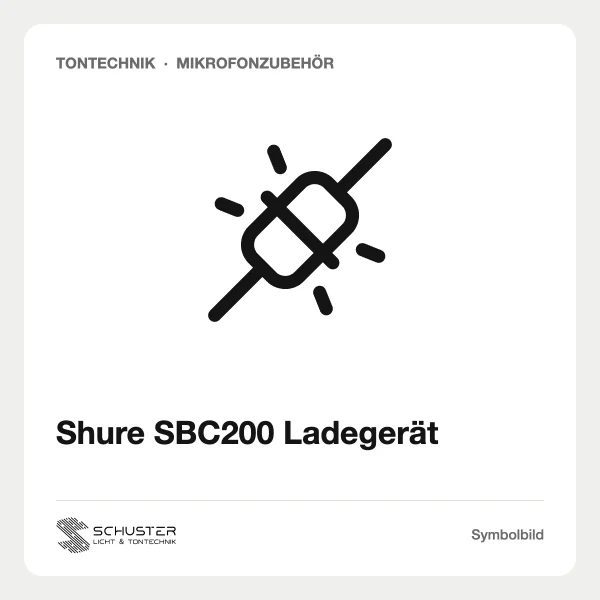 Shure SBC200 Ladegerät