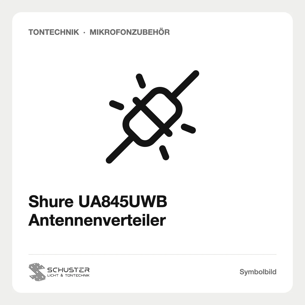 Shure UA845UWB Antennenverteiler