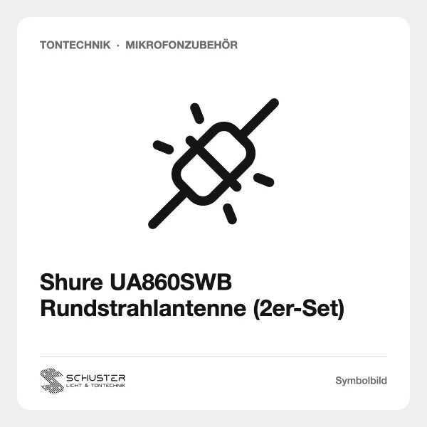 Shure UA860SWB Rundstrahlantenne (2er-Set)