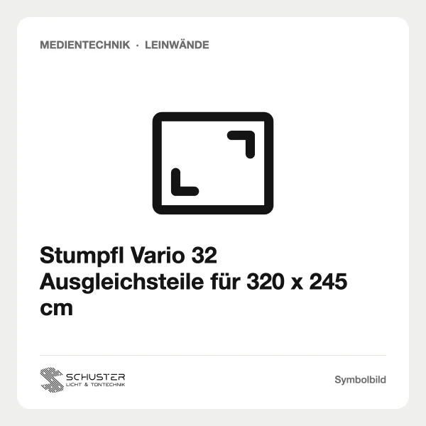 Stumpfl Vario 32 Ausgleichsteile für 320 x 245 cm