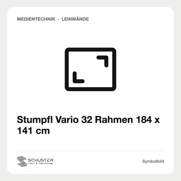 Stumpfl Vario 32 Rahmen 184 x 141 cm