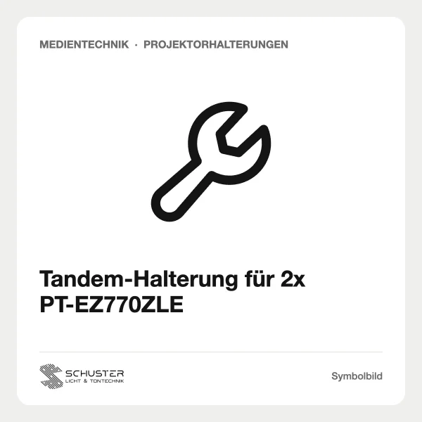 Tandem-Halterung für 2x PT-EZ770ZLE