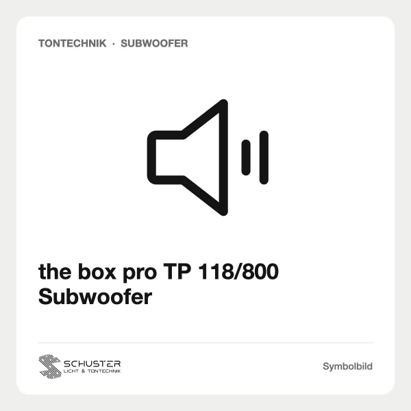 the box pro TP 118/800 Subwoofer